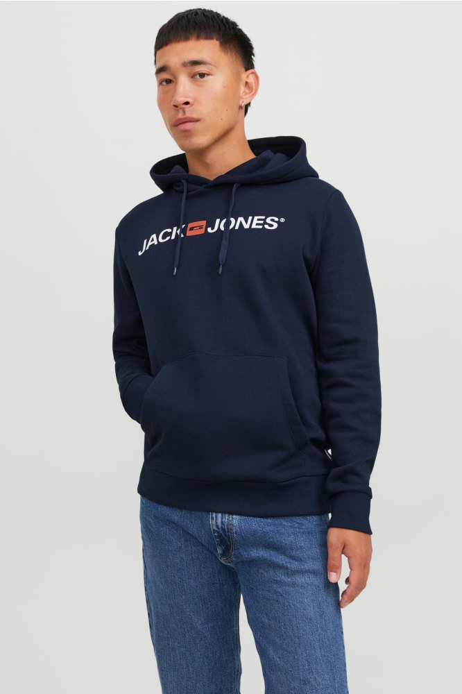 JJECORP OLD LOGO SWEAT HOOD NOOS 12137054 Navy Blazer